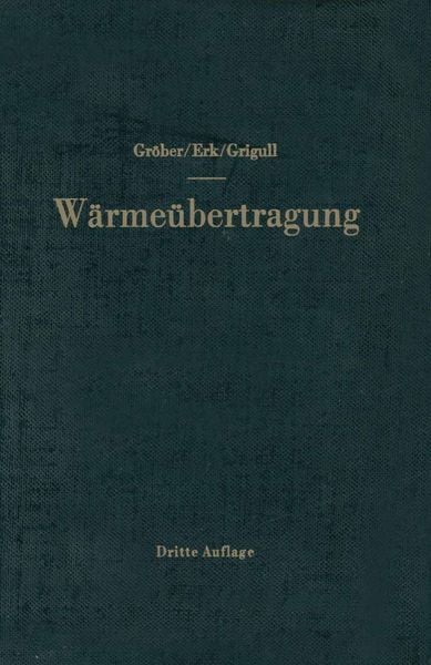 Produktbild: Die Grundgesetze der W&auml;rme&uuml;bertragung