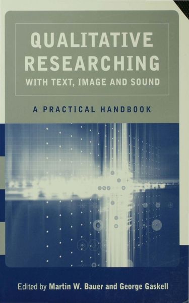 Produktbild: Qualitative Researching with Text, Image and Sound