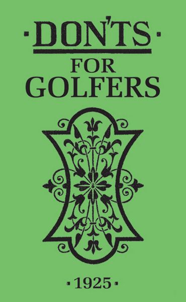 Produktbild: Don'ts for Golfers