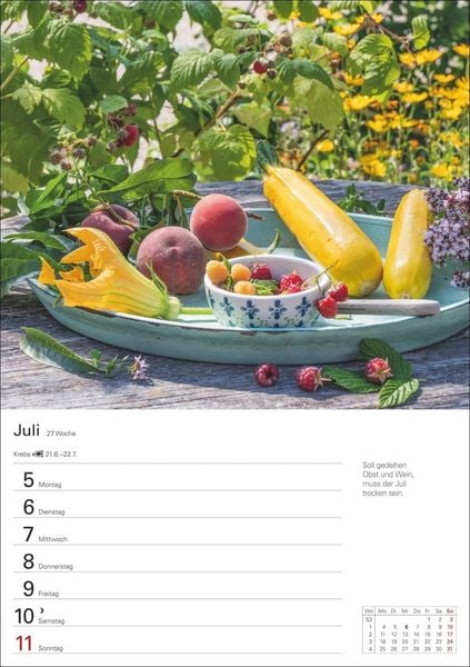 Produktbild: Auf dem Lande Wochenplaner 2027 - 53 stimmungsvolle Fotografien