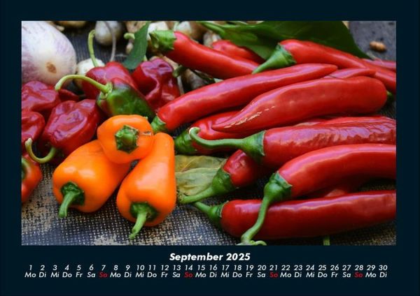 Produktbild: Gem&uuml;sekalender 2025 Fotokalender DIN A4
