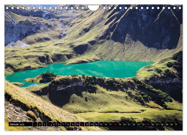 Produktbild: Faszination Allg&auml;u (Wandkalender 2026 DIN A4 quer), CALVENDO Monatskalender