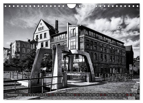 Produktbild: Ein Blick auf die Hansestadt Rostock (Wandkalender 2026 DIN A4 quer), CALVENDO Monatskalender