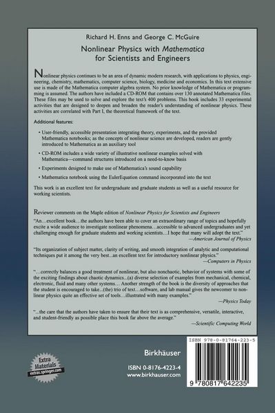 Produktbild: Nonlinear Physics with Mathematica for Scientists and Engineers