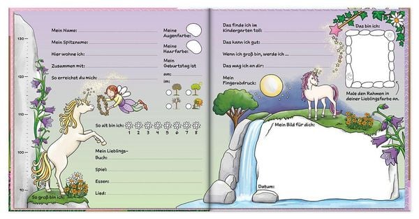 Produktbild: Mein Freundebuch Kindergarten &ndash; Einh&ouml;rner
