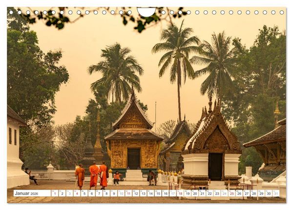Produktbild: S&uuml;dostasien - Laos (Wandkalender 2026 DIN A4 quer), CALVENDO Monatskalender