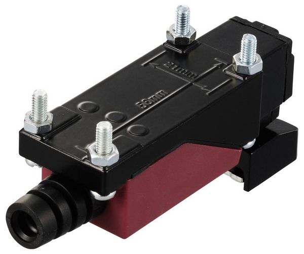 Produktbild: TRU COMPONENTS TC-12835320 TC-Body for LTZ-8107/8108S Endschalter 250 V/AC 5 A Metallhebel gerade, Simulierte Rolle IP65 1 St.