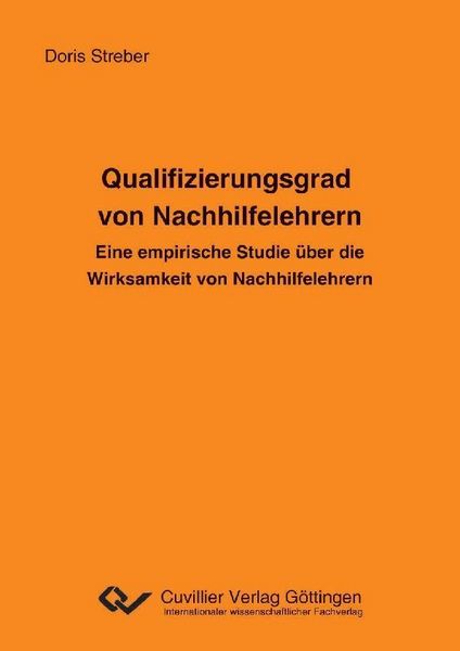 Produktbild: Qualifizierungsgrad von Nachhilfelehrern
