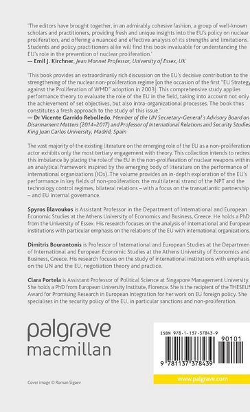 Produktbild: The EU and the Non-Proliferation of Nuclear Weapons
