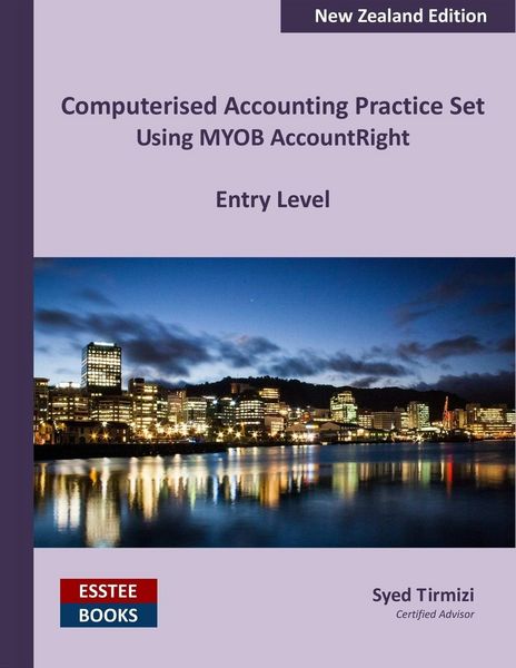 Produktbild: Computerised Accounting Practice Set Using MYOB AccountRight - Entry Level