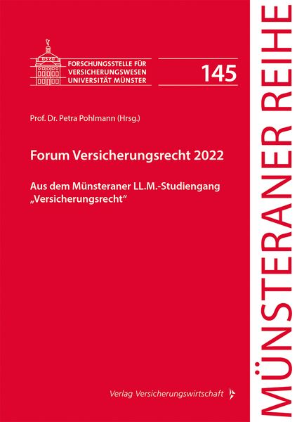 Produktbild: Forum Versicherungsrecht 2022