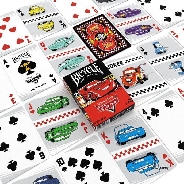 Produktbild: Bicycle&reg; Disney Cars (Designer Spielkarten, Poker, Skat...)