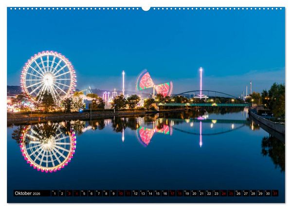 Produktbild: Ein Jahr STUTTGART (hochwertiger Premium Wandkalender 2026 DIN A2 quer), Kunstdruck in Hochglanz
