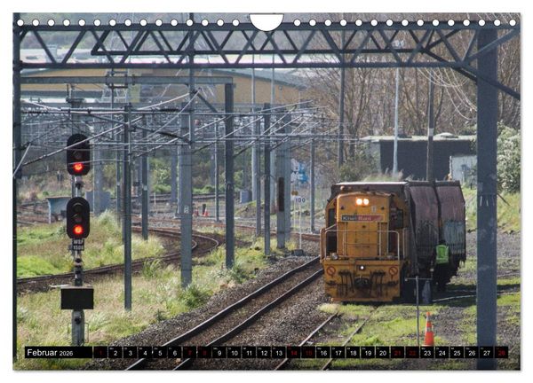 Produktbild: Eisenbahn in Neuseeland (Wandkalender 2026 DIN A4 quer), CALVENDO Monatskalender