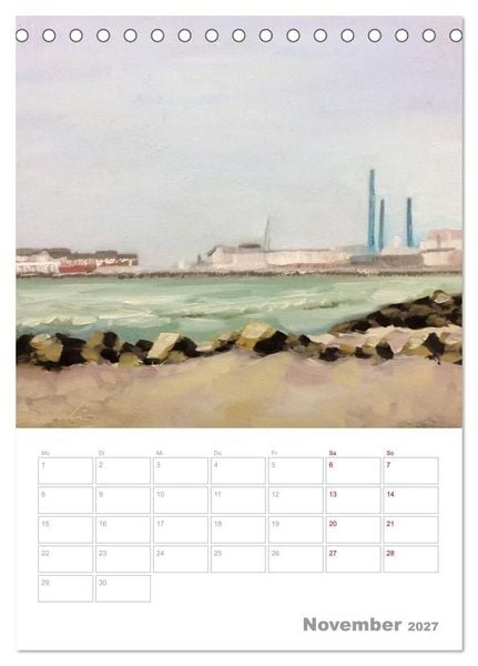 Produktbild: Malerisches Skagen (Tischkalender 2027 DIN A5 hoch), CALVENDO Monatskalender