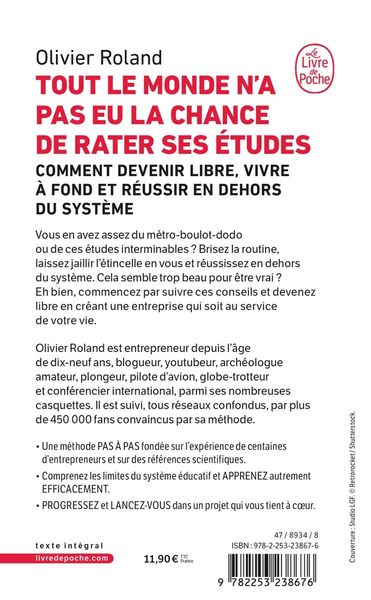 Produktbild: Tout le monde n'a pas eu la chance de rater ses &eacute;tudes