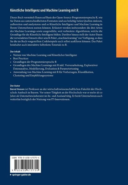Produktbild: Künstliche Intelligenz und Machine Learning mit R