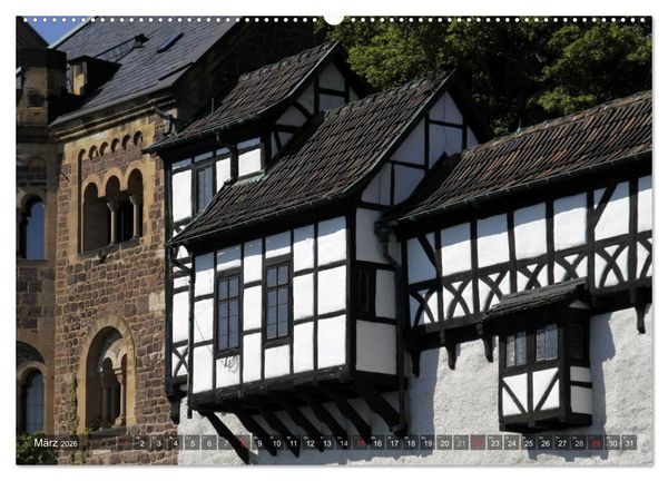 Produktbild: Deutsche Burgen (hochwertiger Premium Wandkalender 2026 DIN A2 quer), Kunstdruck in Hochglanz