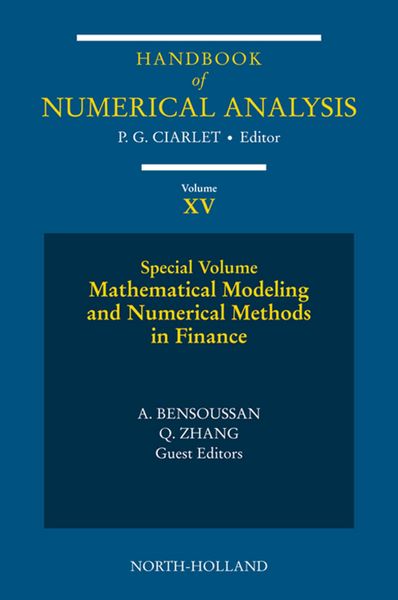 Produktbild: Mathematical Modelling and Numerical Methods in Finance