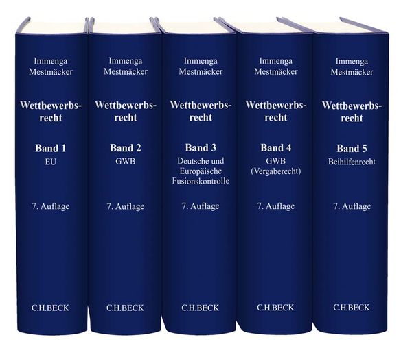 Produktbild: Wettbewerbsrecht Gesamtwerk