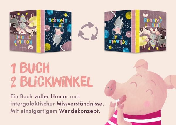 Produktbild: Schwein im All &ndash; Roboter im Stall