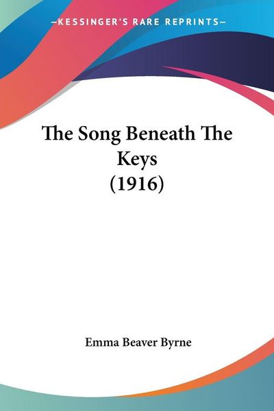Produktbild: The Song Beneath The Keys (1916)
