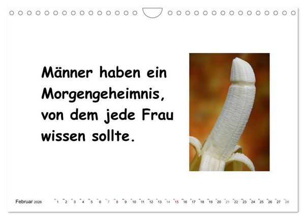Produktbild: Was Frauen &uuml;ber M&auml;nner denken (Wandkalender 2026 DIN A4 quer), CALVENDO Monatskalender