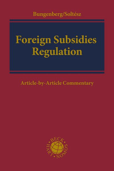 Produktbild: Foreign Subsidies Regulation