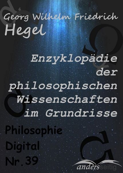 Produktbild: Enzyklop&auml;die der philosophischen Wissenschaften im Grundrisse