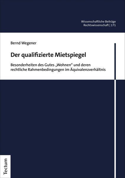 Produktbild: Der qualifizierte Mietspiegel