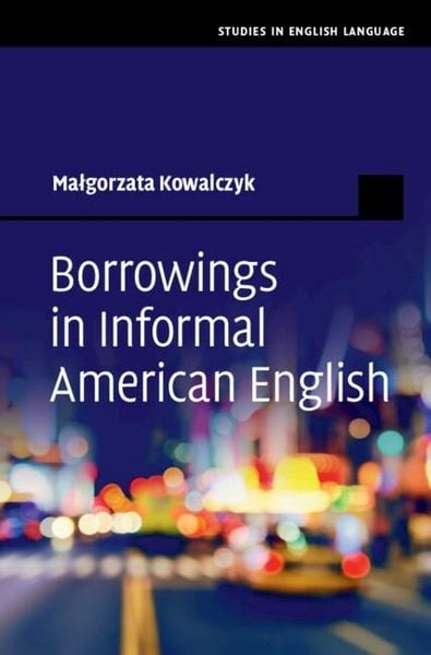 Produktbild: Borrowings in Informal American English