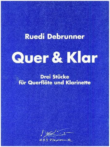 Produktbild: Quer und Klar, f&uuml;r Fl&ouml;te u. Klarinette