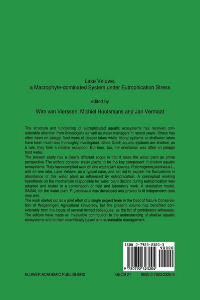 Produktbild: Lake Veluwe, a Macrophyte-dominated System under Eutrophication Stress