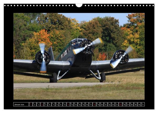 Produktbild: JU-AIR Ju-52 (Wandkalender 2026 DIN A3 quer), CALVENDO Monatskalender