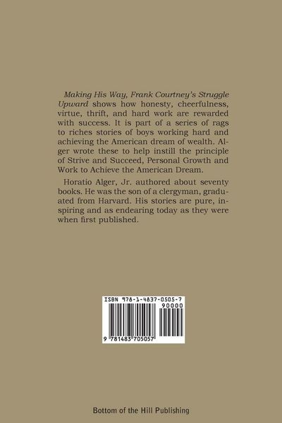 Produktbild: Making His Way, Frank Courtney's Struggle Upward