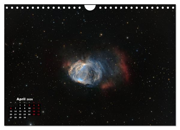 Produktbild: InfinityAstro - die Unendlichkeit im Bild - Astrofotos von Roland Schliessus (Wandkalender 2026 DIN A4 quer), CALVENDO Monatskalender