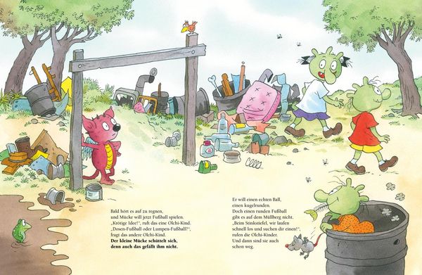 Produktbild: Die Olchis und der kleine Drache M&uuml;cke