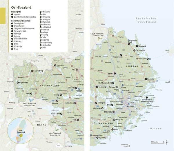 Produktbild: Vis-&agrave;-Vis Reisef&uuml;hrer Schweden