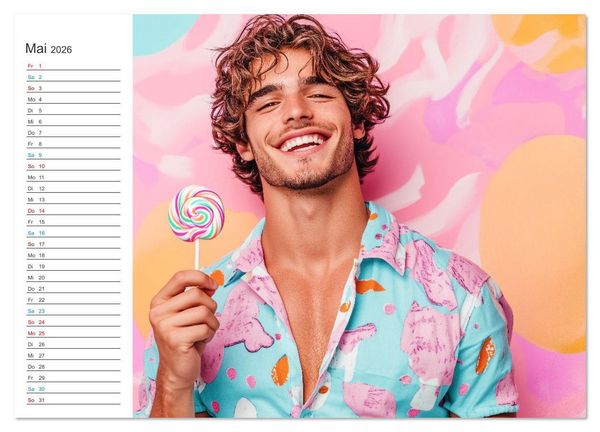 Produktbild: Herzensbrecher (hochwertiger Premium Wandkalender 2026 DIN A2 quer), Kunstdruck in Hochglanz