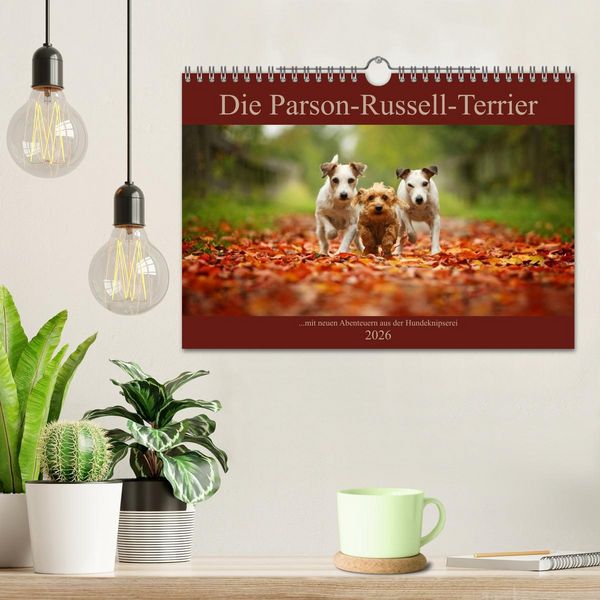 Produktbild: Die Parson-Russell-Terrier ...mit neuen Abenteuern aus der Hundeknipserei (Wandkalender 2026 DIN A4 quer), CALVENDO Monatskalender