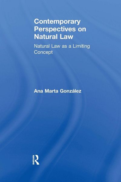 Produktbild: Contemporary Perspectives on Natural Law