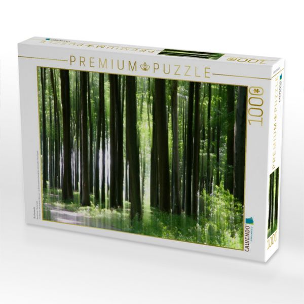 Produktbild: CALVENDO Puzzle Buchenwald | 1000 Teile Lege-Gr&ouml;&szlig;e 64x48cm Foto-Puzzle f&uuml;r gl&uuml;ckliche Stunden