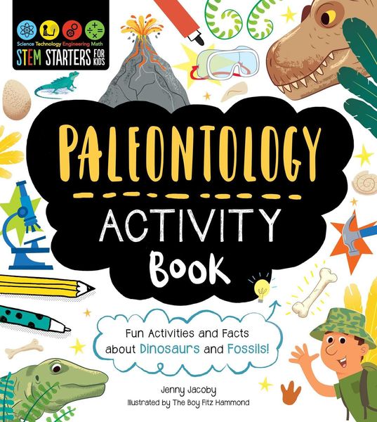 Produktbild: Stem Starters for Kids Paleontology Activity Book