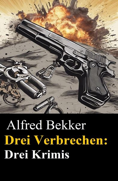 Produktbild: Drei Alfred Bekker Krimis - Drei Verbrechen (Alfred Bekker pr&auml;sentiert, #36)