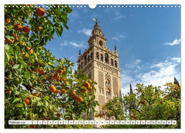 'Spanien - Andalusien (Wandkalender 2025 DIN A3 quer), CALVENDO 