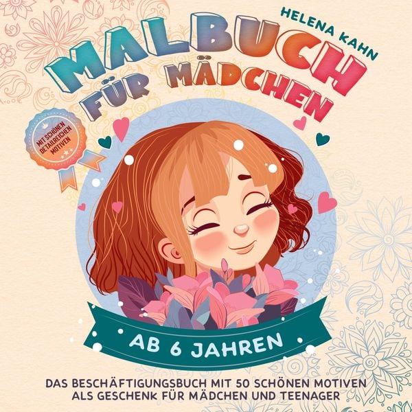 Produktbild: Malbuch f&uuml;r M&auml;dchen ab 6 Jahren