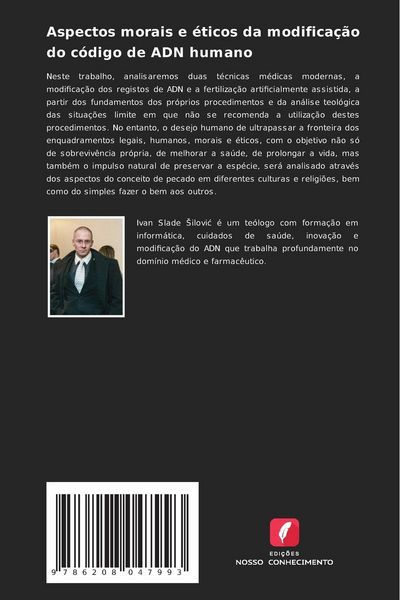 Produktbild: Aspectos morais e &eacute;ticos da modifica&ccedil;&atilde;o do c&oacute;digo de ADN humano