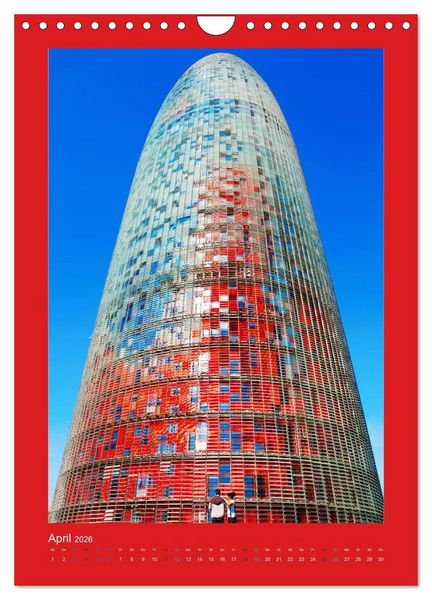 Produktbild: High-Tech-Architektur (Wandkalender 2026 DIN A4 hoch), CALVENDO Monatskalender