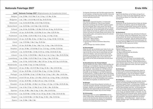 Produktbild: Terminer A6, Struktur rot 2027