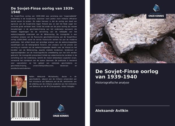 Produktbild: De Sovjet-Finse oorlog van 1939-1940